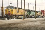 Stack train at the fueling pad